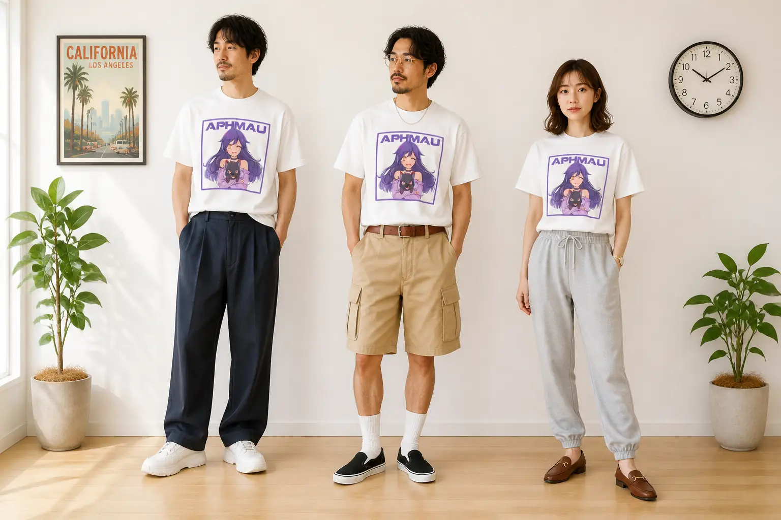 コーデ全体イメージ(タップで各モデル)