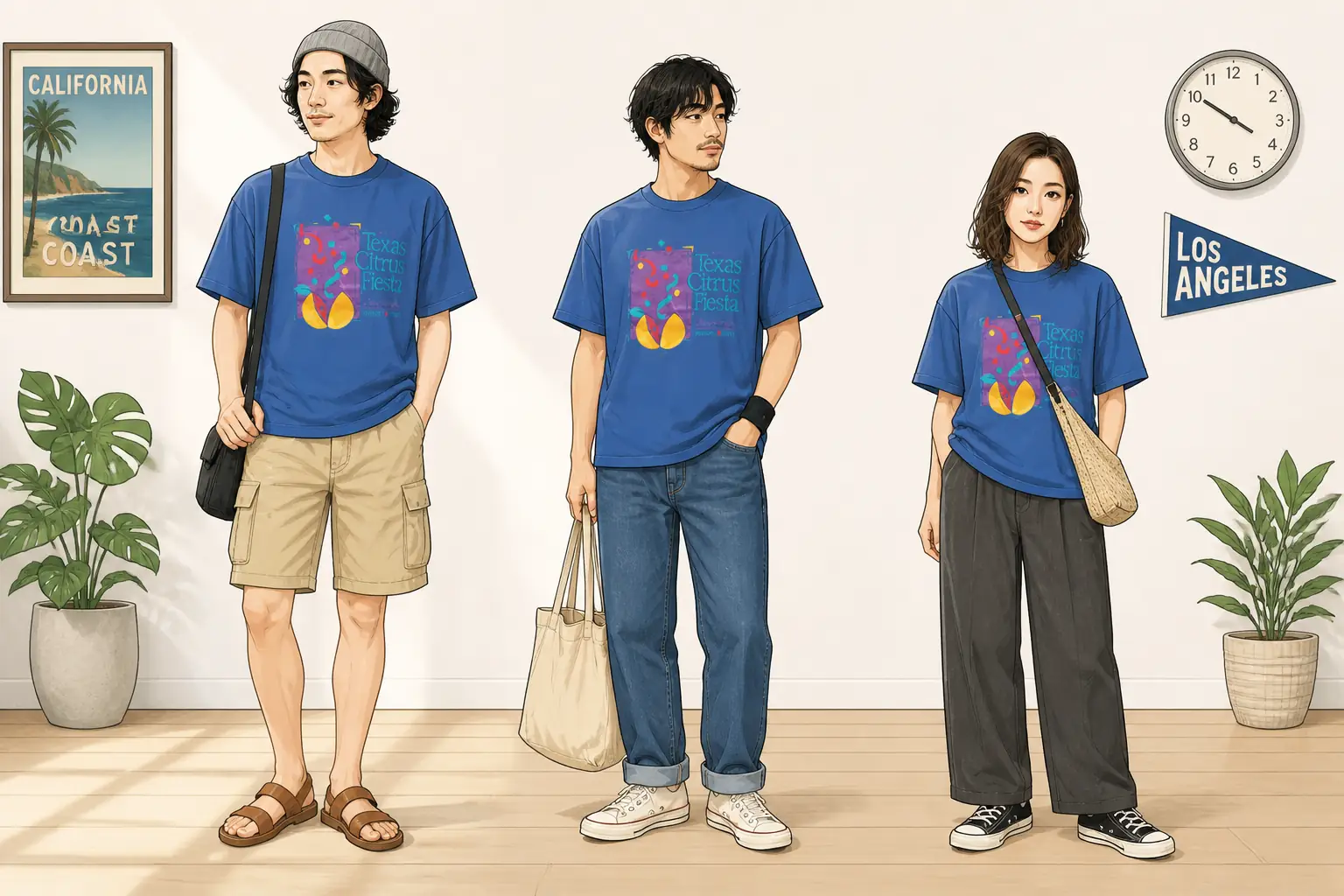コーデ全体イメージ(タップで各モデル)