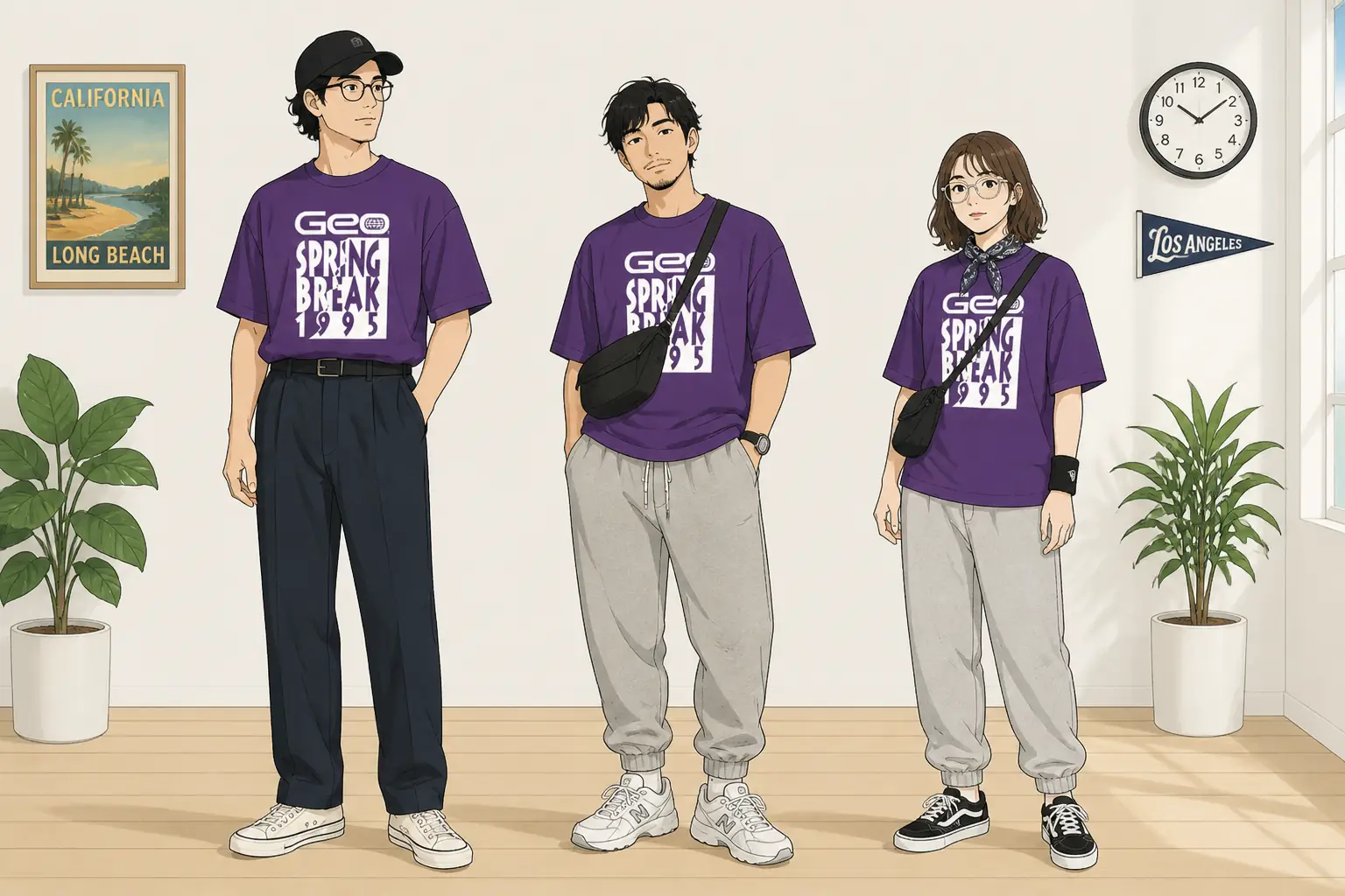 コーデ全体イメージ(タップで各モデル)