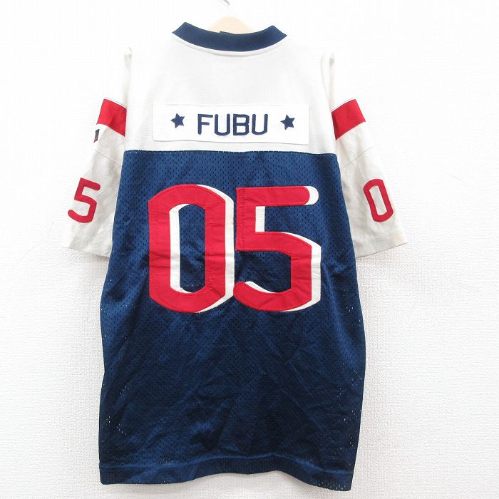 古着通販 古着 FUBU フブ 半袖 ビンテージ フットボール Tシャツ