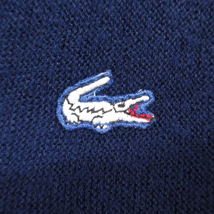 古着通販 古着 ラコステ LACOSTE 長袖 ブランド ニット カーディガン