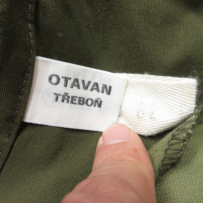 国産最新作【希少！】Otavian Trebonチェコ軍ヴィンテージミリタリーコート　青 ジャケット・アウター