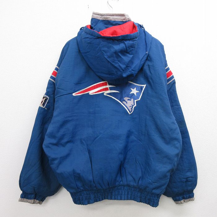 古着通販 XL☆古着 長袖 ナイロン ジャケット メンズ 90年代 90s NFL