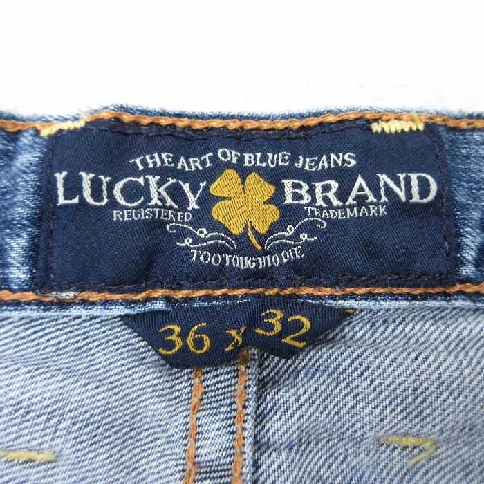 古着通販 W36☆古着 ラッキーブランド ジーンズ メンズ コットン