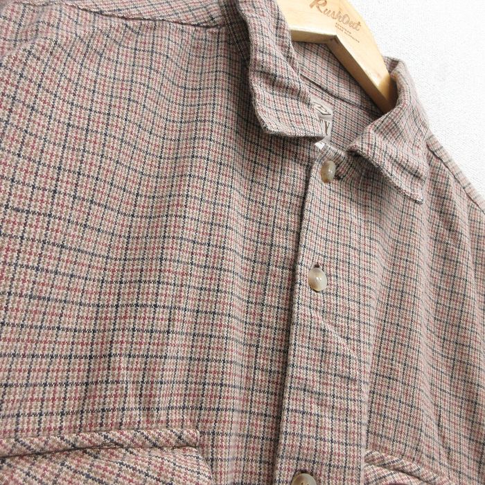 古着通販 XL☆古着 長袖 フランネル シャツ メンズ 大きいサイズ 古着通販 XL☆古着 長袖 フランネル シャツ メンズ 大きいサイズ