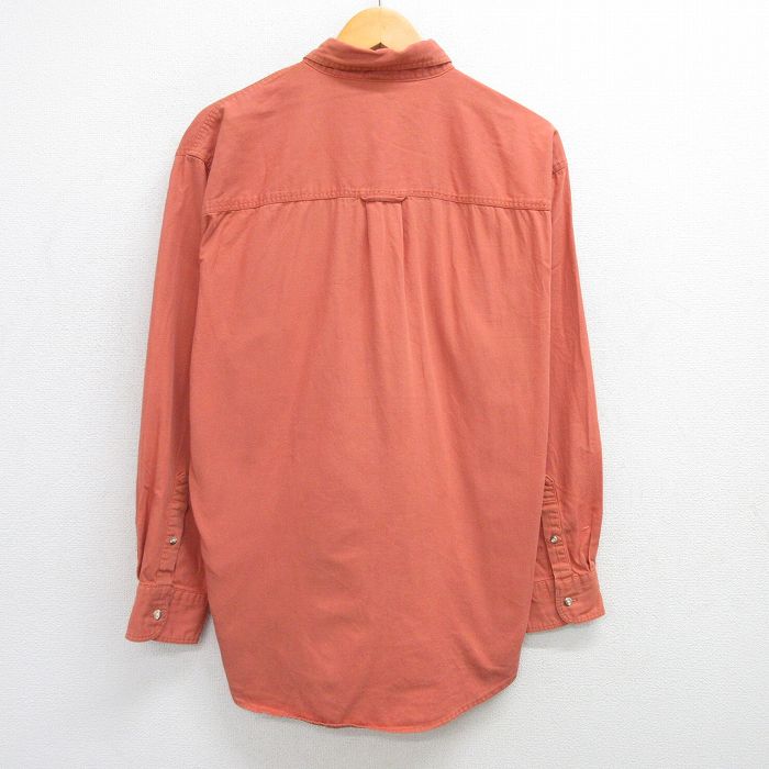 古着通販 XL☆古着 長袖 シャツ メンズ 90年代 90s コットン