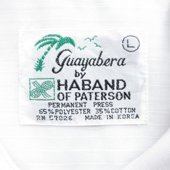 古着通販 XL☆古着 HABAND 半袖 キューバ シャツ メンズ 90年代