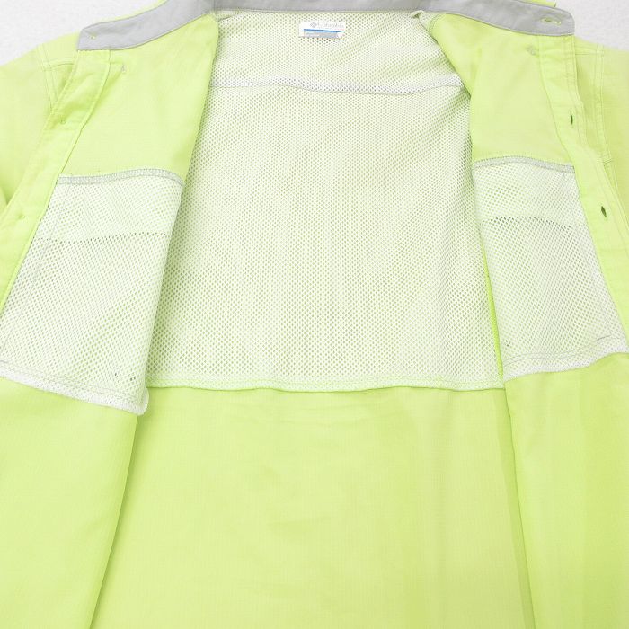 古着通販 XL☆古着 コロンビア 半袖 フィッシング シャツ メンズ