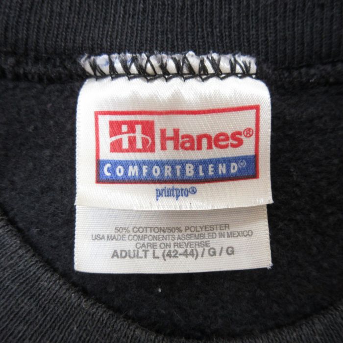 古着通販 L☆古着 ヘインズ Hanes 長袖 スウェット メンズ 00年代 00s