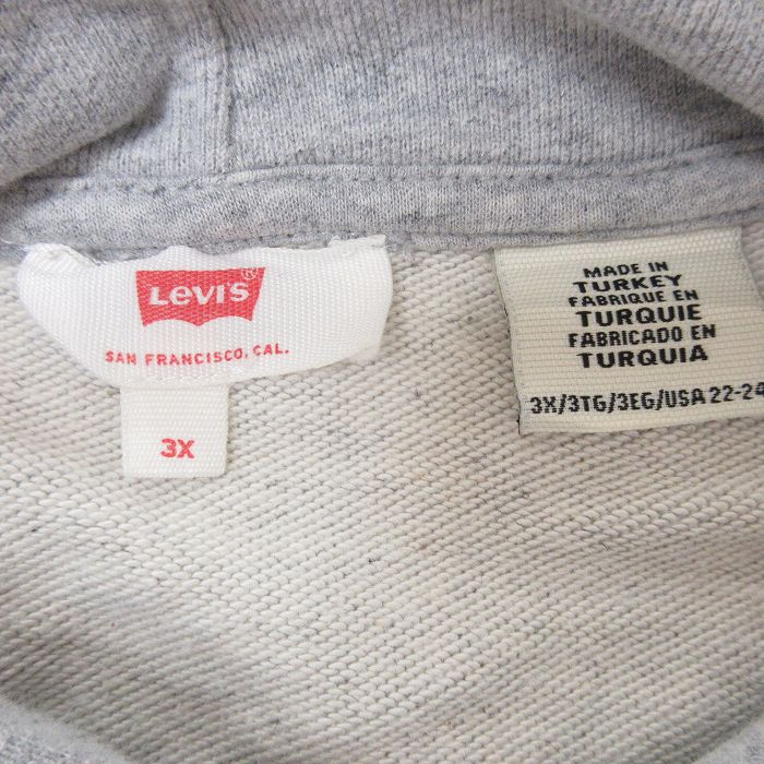 古着通販 XL☆古着 リーバイス Levis 長袖 トップス パーカー メンズ