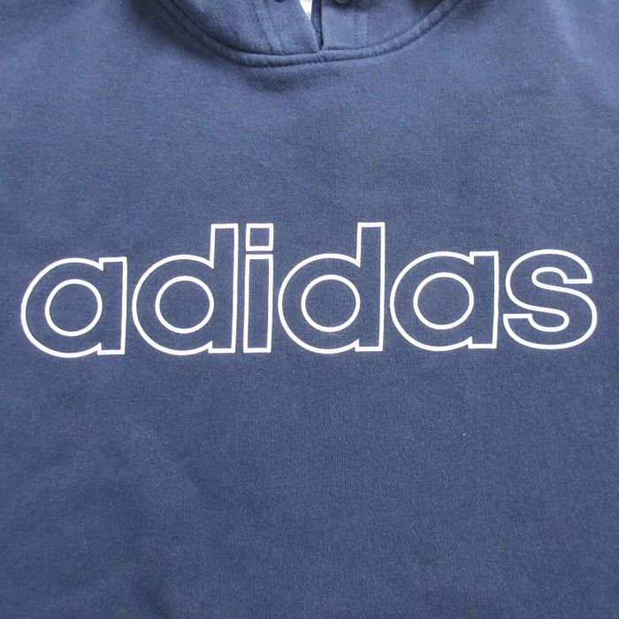 古着通販 XL☆古着 アディダス adidas 長袖 スウェット パーカー