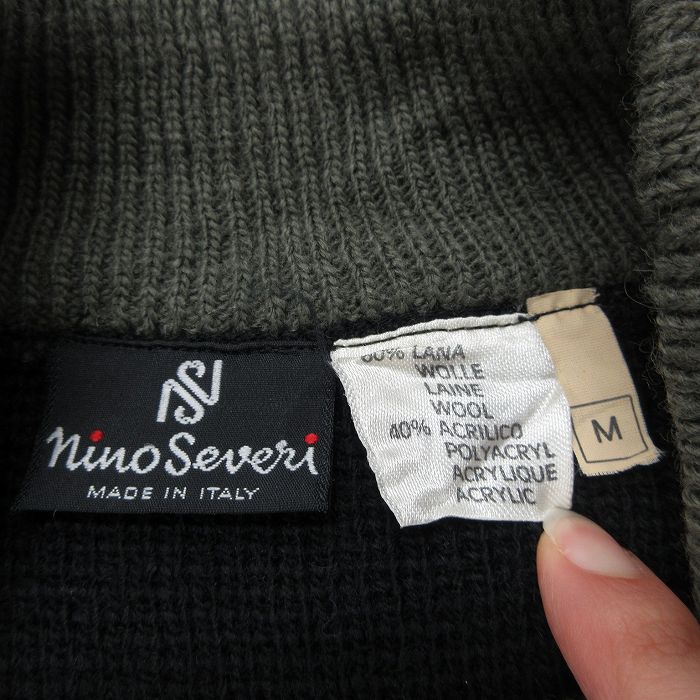 Nino Severi メンズウールセーター(イタリア製)