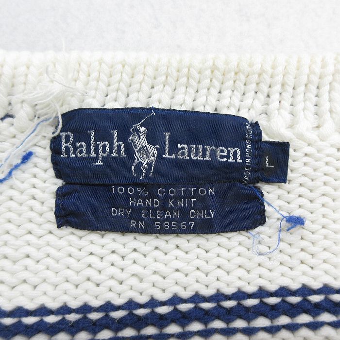 新品登場 Polo by Ralph Lauren/USEDハンドニット/手編み