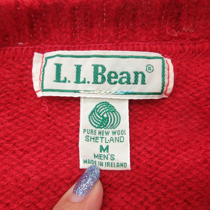 古着通販 L☆古着 エルエルビーン 長袖 セーター メンズ 80年代