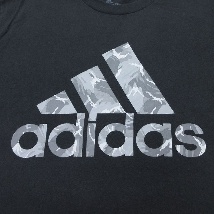 古着通販 XL☆古着 アディダス adidas 半袖 ブランド Tシャツ