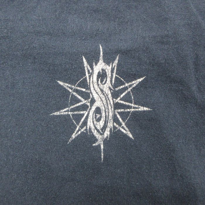 古着通販 XL☆古着 半袖 ロック バンド Tシャツ メンズ スリップ