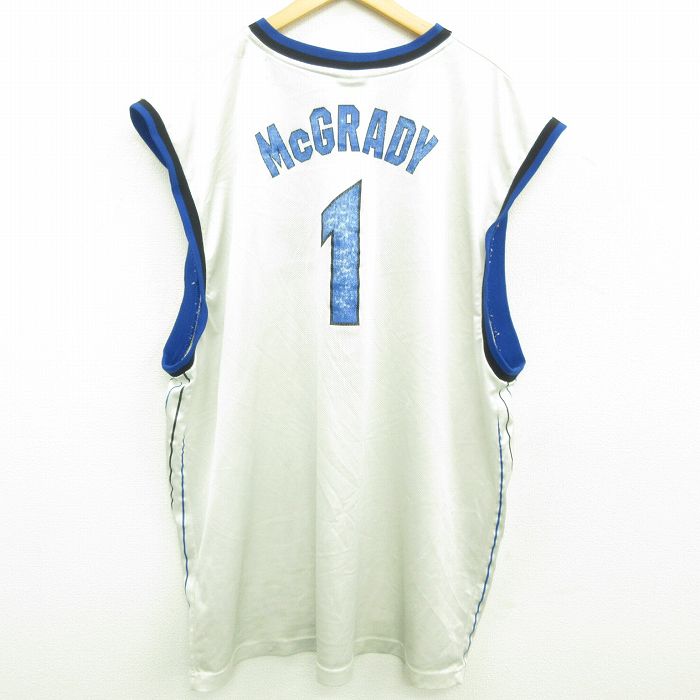 Reebokリーボック NBA オーランドマジックビッグサイズゲームシャツ3XL
