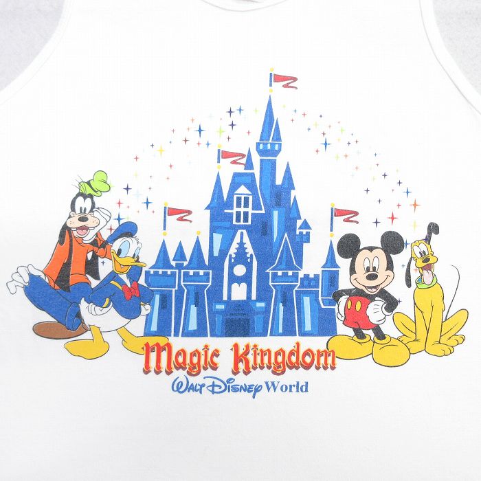 90s ミッキー　ディズニー　総柄　アート　コットン　ニット　クルーネック　古着 古着 90s USA製 Disney Mickey ミッキー デッサン アート T
