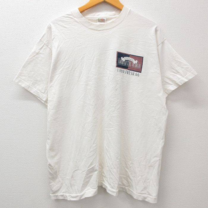古着通販 XL☆古着 半袖 ビンテージ Tシャツ メンズ 90年代 90s 葉巻