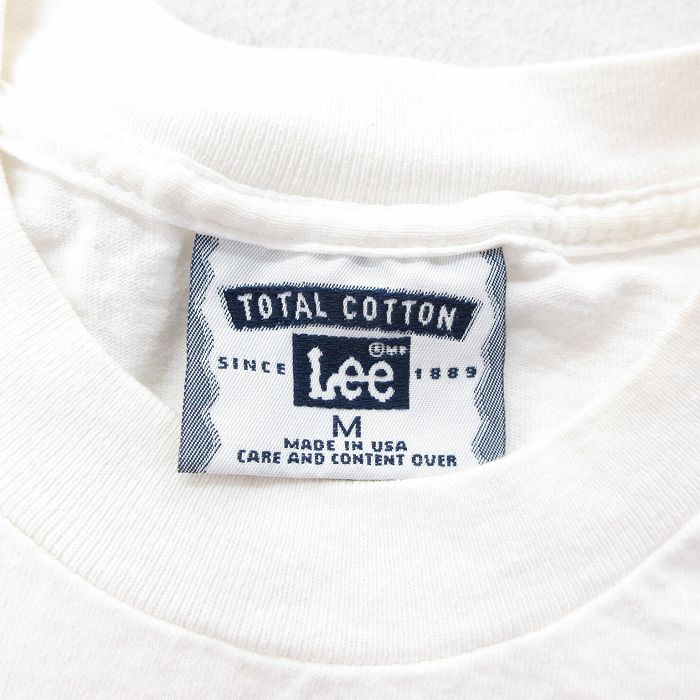 古着通販 M☆古着 リー Lee 半袖 ビンテージ Tシャツ メンズ 90年代