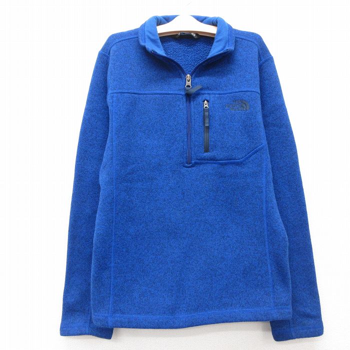 【商品番号】 lba24102996 【商品名】 古着 ノースフェイス 長袖 ハーフジップ フリース ジャケット キッズ ボーイズ 子供服 ワンポイントロゴ ベターセーター 赤【spe】 【表記サイズ