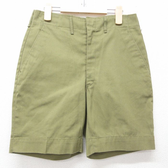 【商品番号】 lba25051324 【商品名】 古着 ビンテージ ショート ボーイスカウト パンツ ショーツ キッズ ボーイズ 子供服 70年代 70s USA製 タロン 濃緑【spe】 【表記サイ