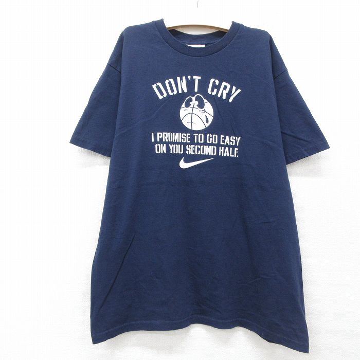 【商品番号】 lba25051858 【商品名】 古着 ナイキ NIKE 半袖 ビンテージ Tシャツ キッズ ボーイズ 子供服 00年代 00s バスケットボール DON'T CRY コット