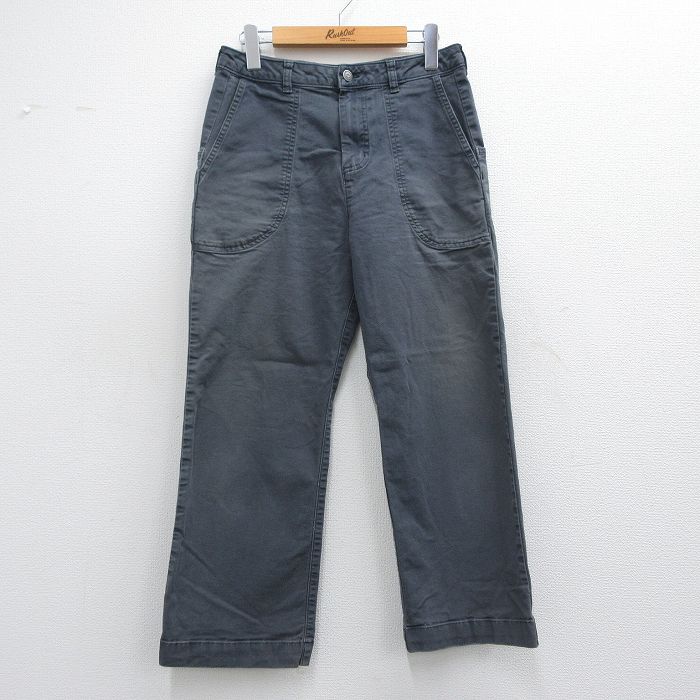 【商品番号】 lpa25031238 【商品名】 古着 パタゴニア patagonia パンツ レディース グレー 【表記サイズ】 6 【実寸サイズ】 ウエスト（腰まわり）76cm レングス64cm 