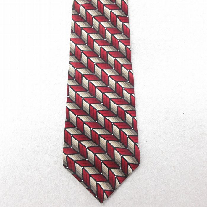 【商品番号】 nec24101821 【商品名】 中古 アロー ネクタイ 90年代 90s シルク USA製 エンジ 【実寸サイズ】 総丈149cm 幅（大剣先）9cm 【素材】 シルク100％ 【程