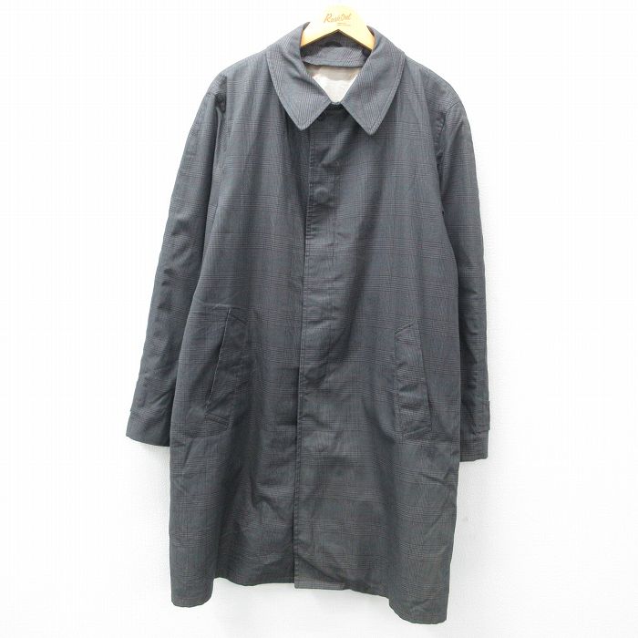 【商品番号】 our25010315 【商品名】 XL & starf;古着 長袖 ステンカラー コート メンズ 90年代 90s ロング丈 グレー系他 【メンズ参考サイズ】 XL 【表記サイ