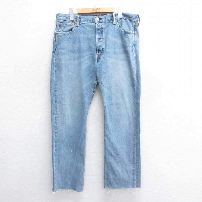 【商品番号】 pa50125053249 【商品名】 W37 & starf;古着 ジーンズ Levis リーバイス 501 メンズ ヒゲ 紺 デニム 【表記サイズ】 W36 L34 【実寸サ