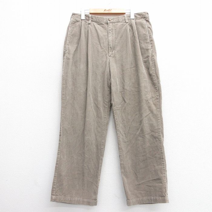 【商品番号】 paco25021302 【商品名】 W36 & starf;古着 コーデュロイ パンツ メンズ コットン ベージュ 【表記サイズ】 W36 L30 【実寸サイズ】 ウエスト（腰