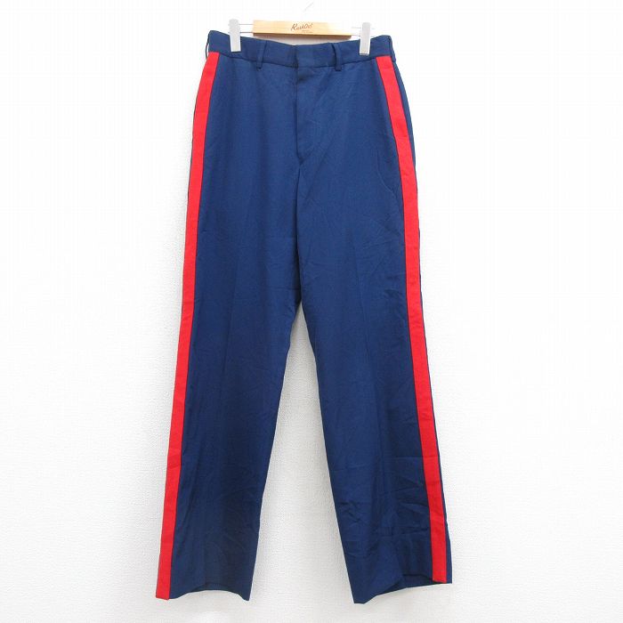 【商品番号】 pami25063893 【商品名】 W30 & starf;古着 ミリタリー パンツ メンズ 00年代 00s USA製 紺他 【表記サイズ】 32L 【実寸サイズ】 ウエスト