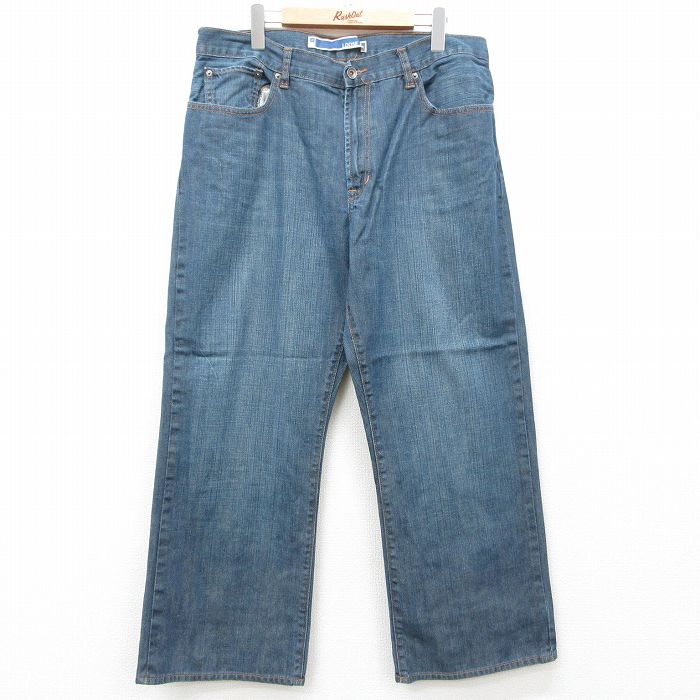 【商品番号】 par25022218 【商品名】 W36 & starf;古着 ギャップ GAP ジーンズ メンズ コットン 紺 デニム 【表記サイズ】 W36 L30 【実寸サイズ】 ウエス