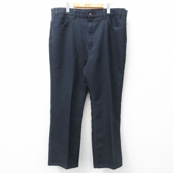 【商品番号】 par25023604 【商品名】 W40 & starf;古着 リーバイス Levis 517 パンツ メンズ 00年代 00s ブーツカット 大きいサイズ 濃紺 【表記サイズ
