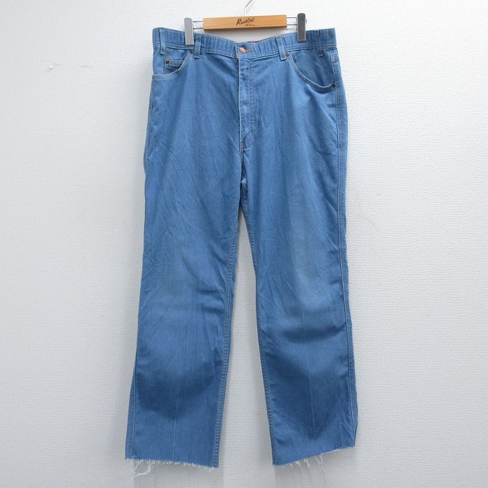 【商品番号】 par25030523 【商品名】 W39 & starf;古着 リーバイス Levis ジーンズ メンズ 00年代 00s 薄紺 デニム 【表記サイズ】 W40 L34 【実寸