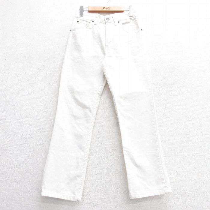 【商品番号】 par25031691 【商品名】 W28 & starf;古着 リーバイス Levis ジーンズ メンズ 白 【表記サイズ】 なし 【実寸サイズ】 ウエスト（腰まわり）72cm
