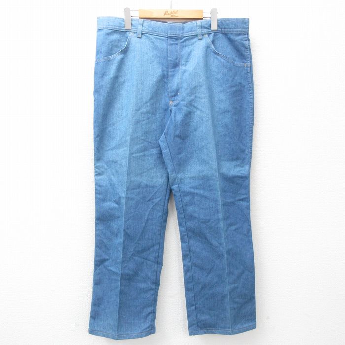 【商品番号】 par25033414 【商品名】 W38 & starf;古着 ラングラー ジーンズ メンズ 紺 デニム 【表記サイズ】 W38 L29 【実寸サイズ】 ウエスト（腰まわり96