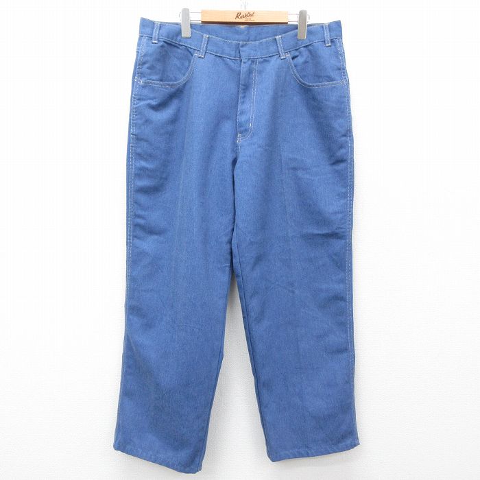 【商品番号】 par25040274 【商品名】 W37 & starf;古着 タウンクラフト ジーンズ メンズ 90年代 90s 紺 デニム 【表記サイズ】 W38 L29 【実寸サイズ】 