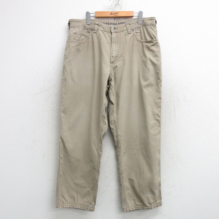 【商品番号】 par25042570 【商品名】 W36 & starf;古着 DULUTH パンツ メンズ ベージュ系 【表記サイズ】 W36 L30 【実寸サイズ】 ウエスト（腰まわり）9