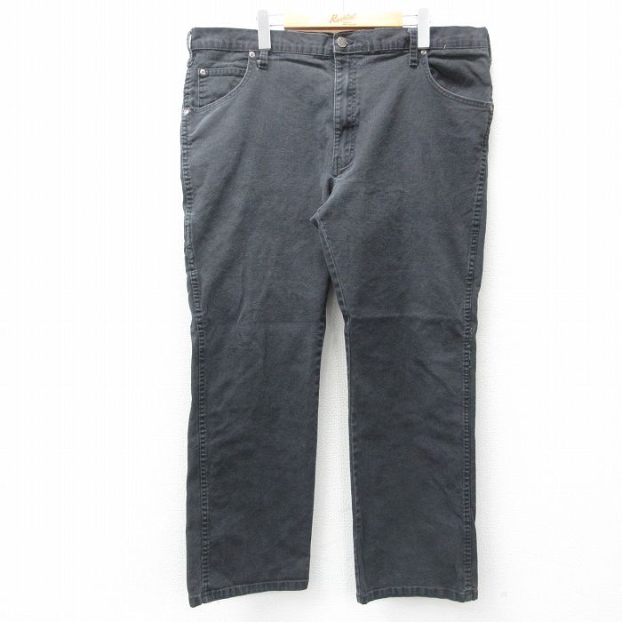 【商品番号】 par25043610 【商品名】 W40 & starf;古着 ディッキーズ パンツ メンズ ダック地 大きいサイズ 黒 【表記サイズ】 W40 L30 【実寸サイズ】 ウエス