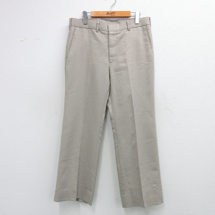 【商品番号】 par25052362 【商品名】 W34 & starf;古着 リーバイス Levis アクション スラックス パンツ メンズ 80年代 80s タロン ベージュ系【spe】 