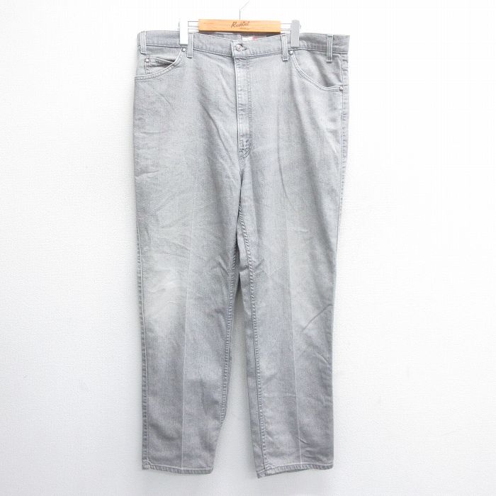 【商品番号】 par25053047 【商品名】 W44 & starf;古着 リーバイス Levis 540 ジーンズ メンズ 90年代 90s 大きいサイズ USA製 グレー デニム【sp