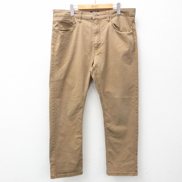 【商品番号】 par25054069 【商品名】 W37 & starf;古着 ドッカーズ パンツ メンズ 濃ベージュ系 【表記サイズ】 W36 L29 【実寸サイズ】 ウエスト（腰まわり）9
