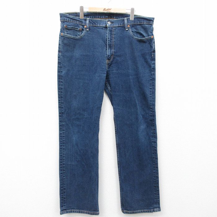 【商品番号】 par25062972 【商品名】 W40 & starf;古着 リーバイス Levis 514 ジーンズ メンズ 大きいサイズ 紺 デニム 【表記サイズ】 W40 L32 【実