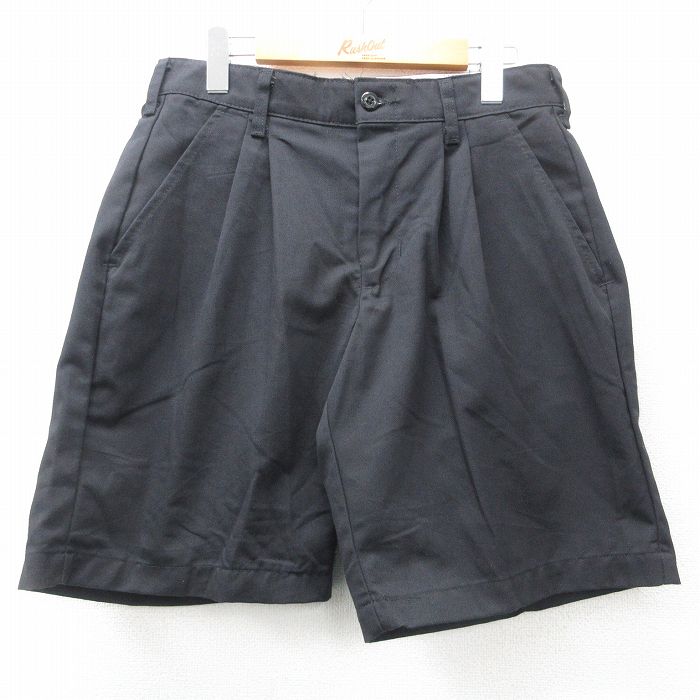 【商品番号】 pas25040125 【商品名】 W30古着 レッドキャップ ショート ワーク パンツ ショーツ メンズ 00年代 00s 黒 【表記サイズ】 30、10 【実寸サイズ】 ウエスト（腰