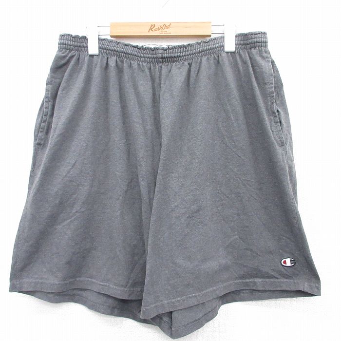 【商品番号】 pas25042271 【商品名】 W40 & starf;古着 チャンピオン champion ショート イージー パンツ ショーツ メンズ ワンポイントロゴ 大きいサイズ グ