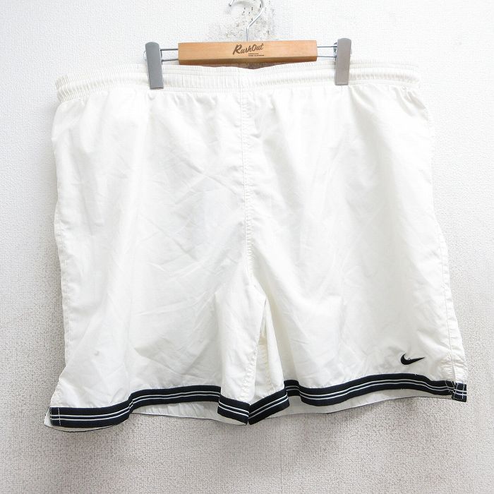 【商品番号】 pas25050353 【商品名】 W42 & starf;古着 ナイキ NIKE ショート トレーニング パンツ ショーツ メンズ 90年代 90s ワンポイントロゴ 大きいサ
