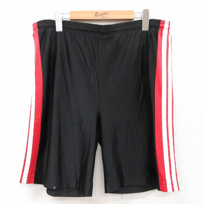 【商品番号】 pas25053653 【商品名】 W37 & starf;古着 アディダス adidas ショート トレーニング パンツ ショーツ メンズ 90年代 90s ワンポイントロゴ 