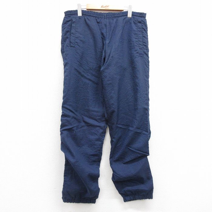 【商品番号】 pasw25010501 【商品名】 W32 & starf;古着 スピード SPEEDO ナイロン パンツ メンズ 90年代 90s アトランタオリンピック 濃紺 【表記サイズ